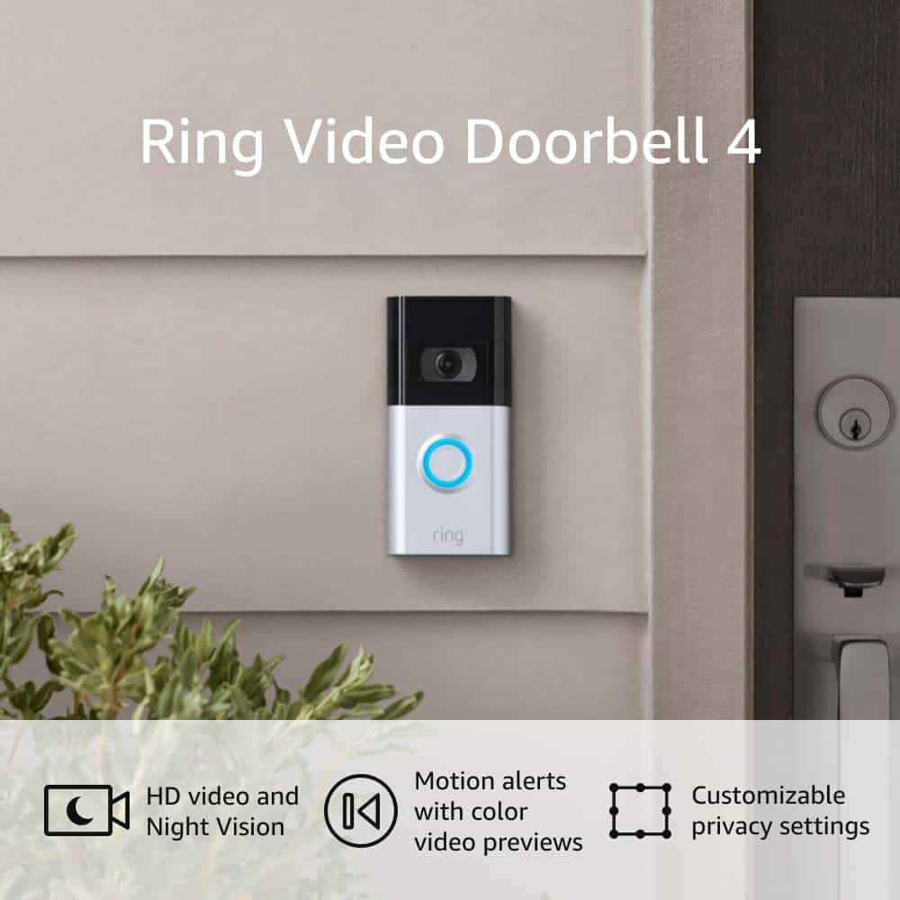 Ring video doorbell 4